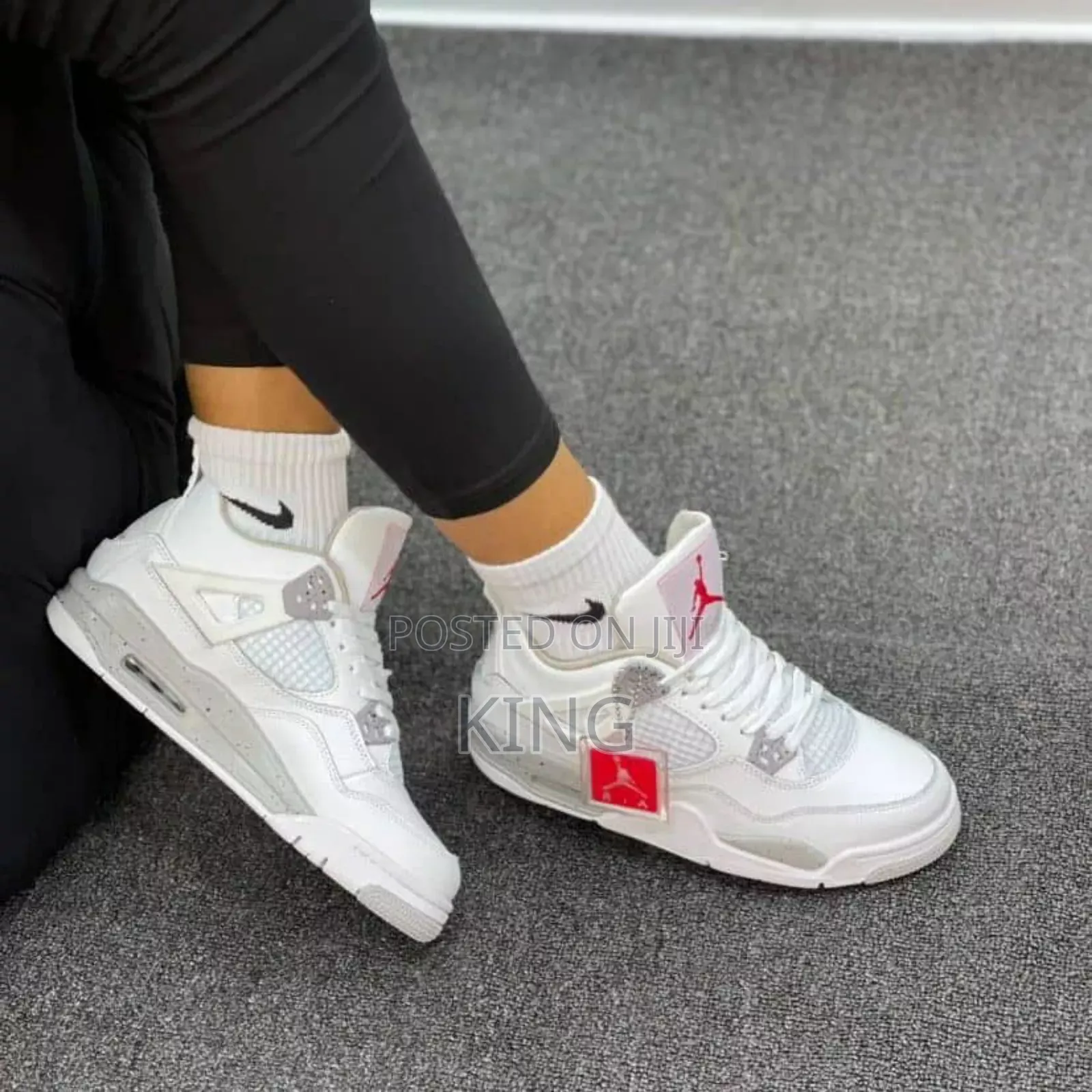 Loft Air Jordan 4. J4 Sneakers