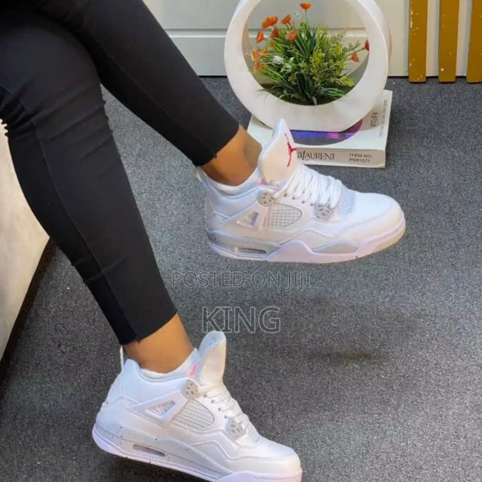 First Air Jordan 4. J4 Sneakers