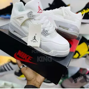 Cozy Air Jordan 4. J4 Sneakers