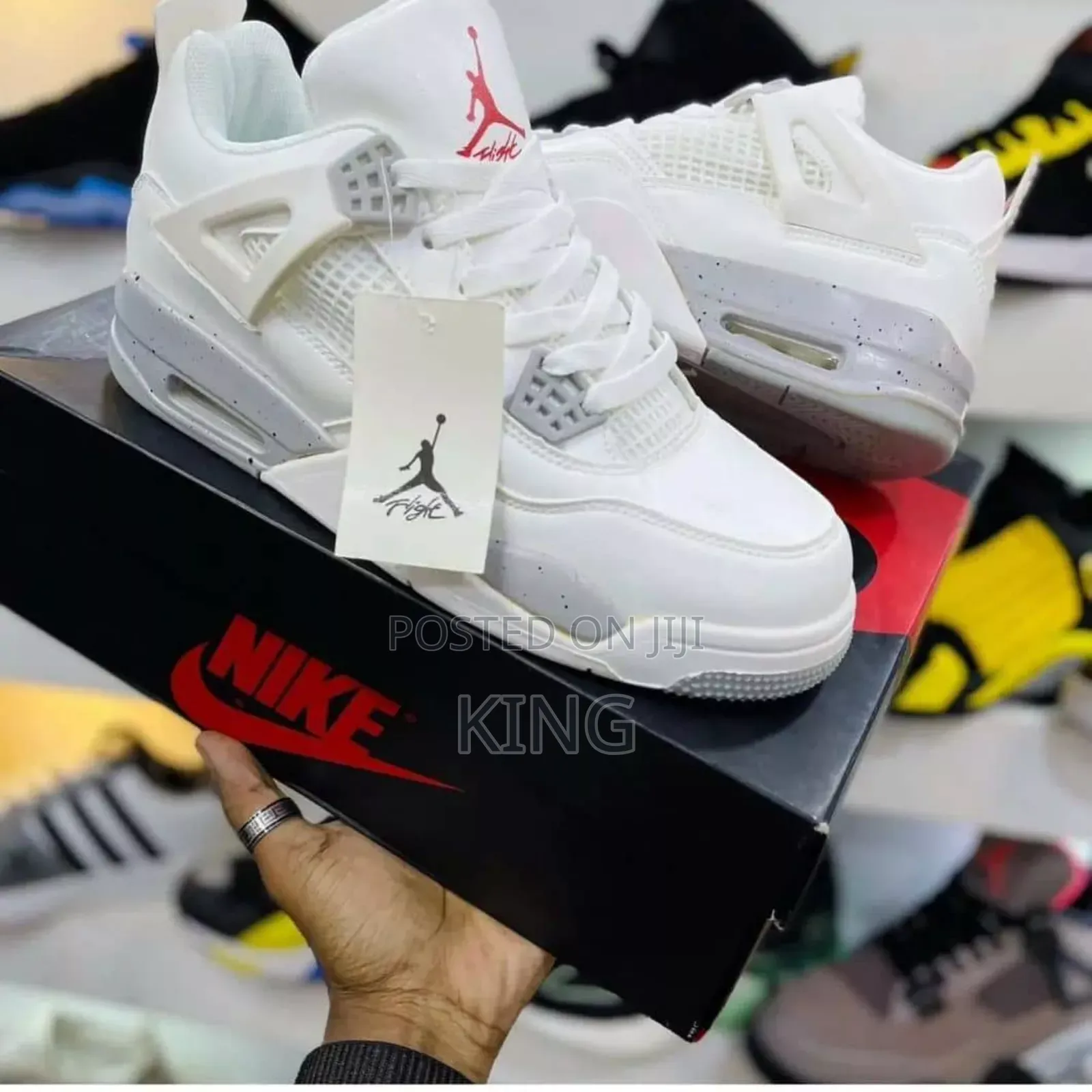 Cozy Air Jordan 4. J4 Sneakers
