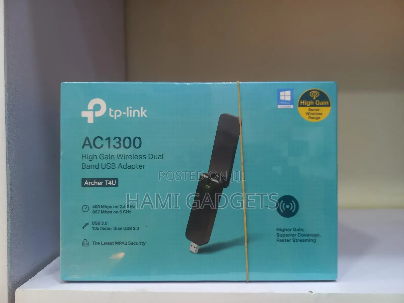 Tp-Link Wireless Dual Band USB Adapter Archer T 4U( AC 1300)