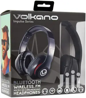 Volkano Impulse Series Over-ear Multi-function Bluetooth Headphones