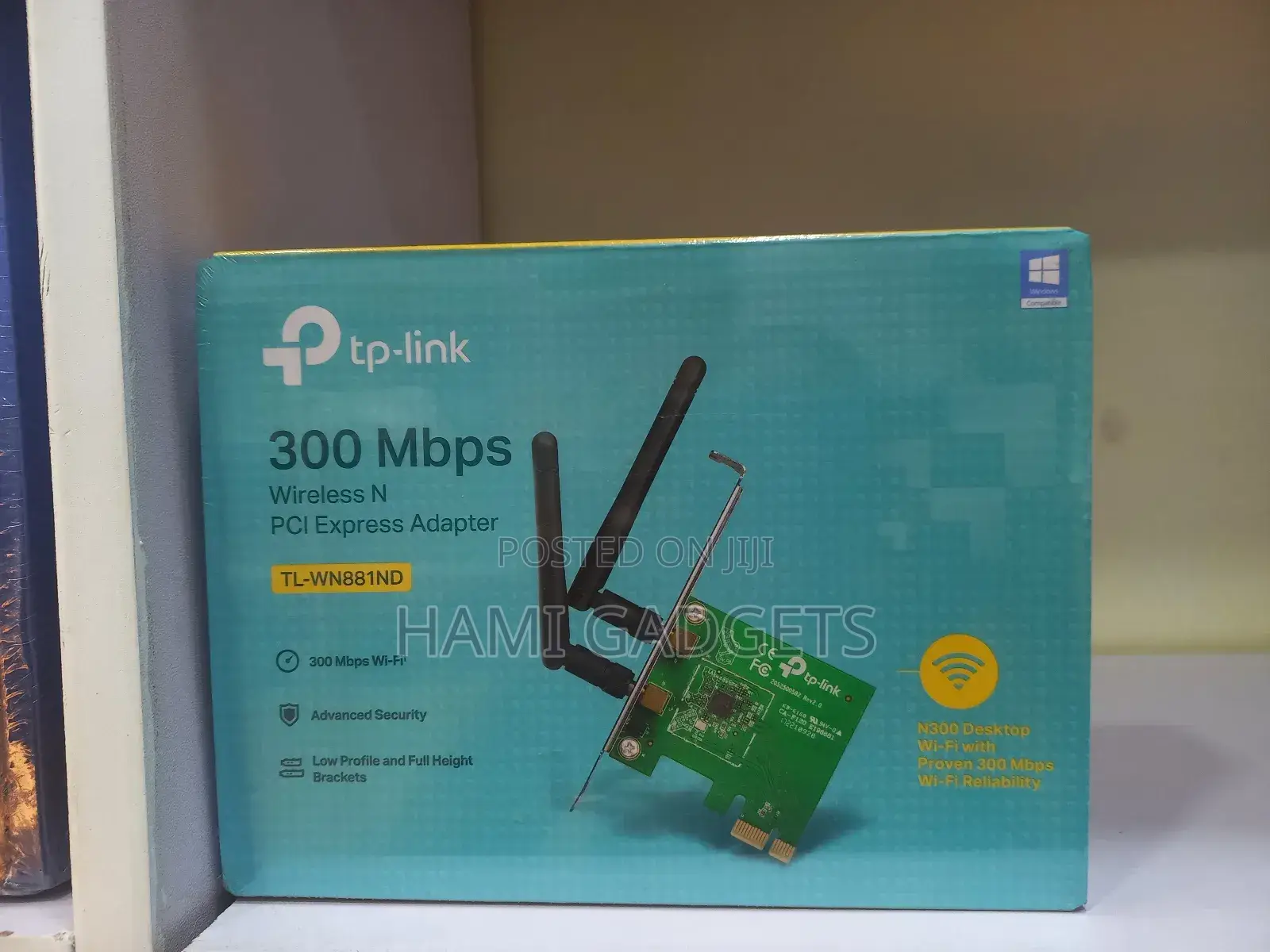 Tp-Link Pci Express Adapter 300mbps TL Wn881nd