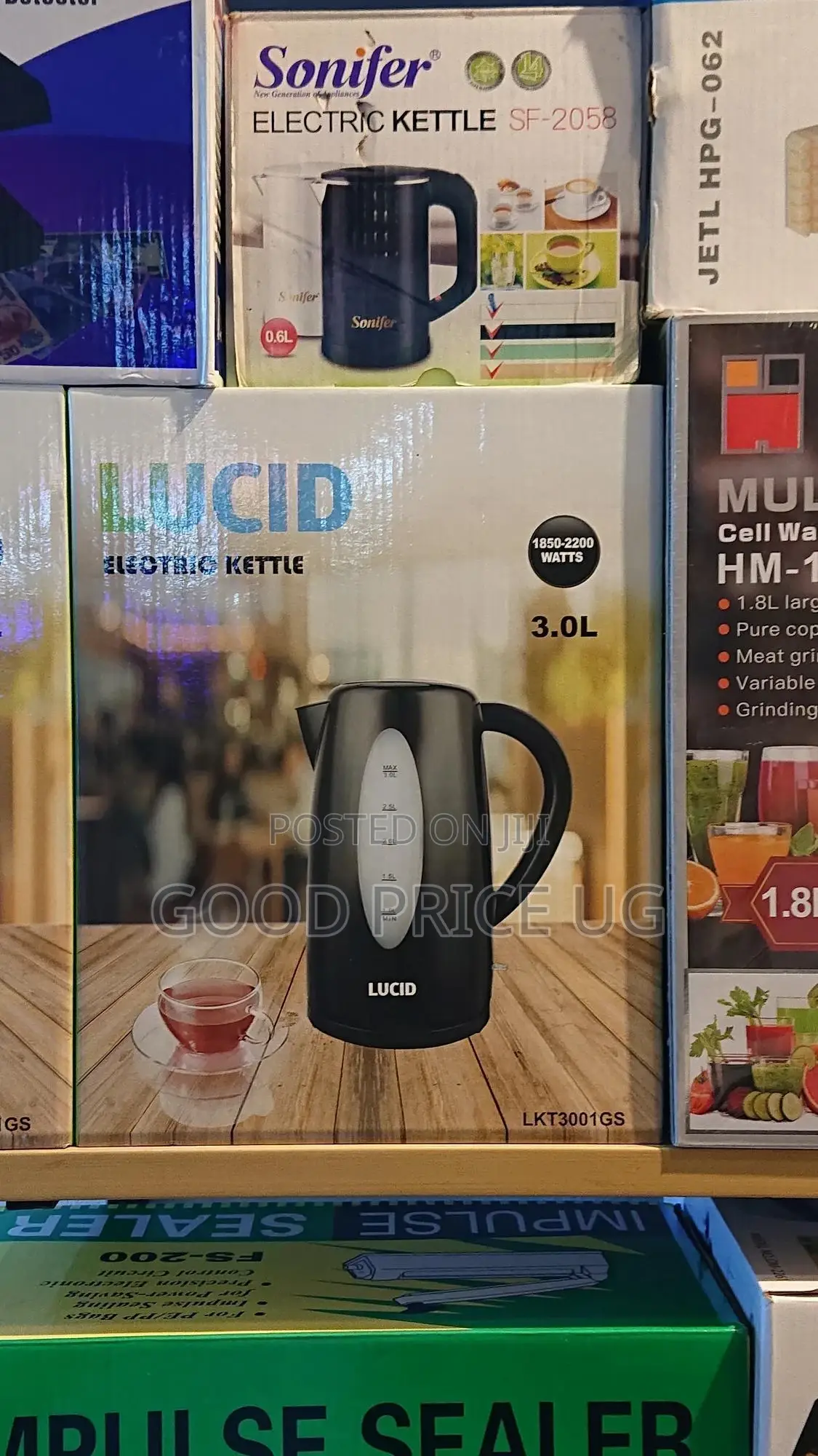 Lucid Electric Kettle 3L