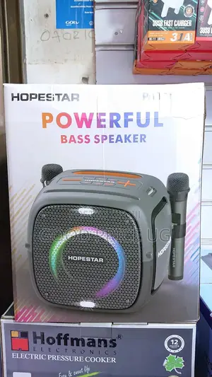 Hopestar Powerful Bass Speaker With Microphone