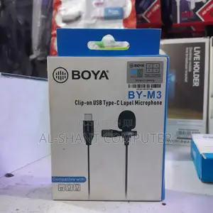 Boya by-M3 Microphone/ TYPE-C Lapel Microphone
