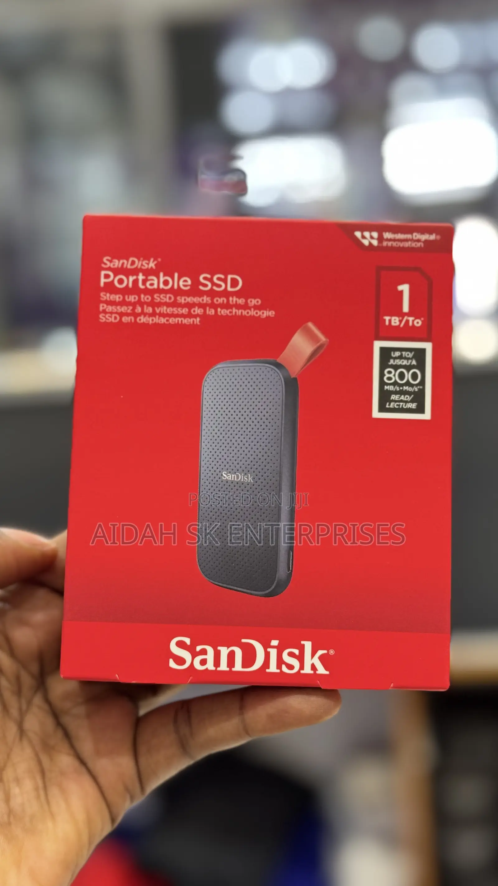 Sandisk E30 Portable SSD 1tb