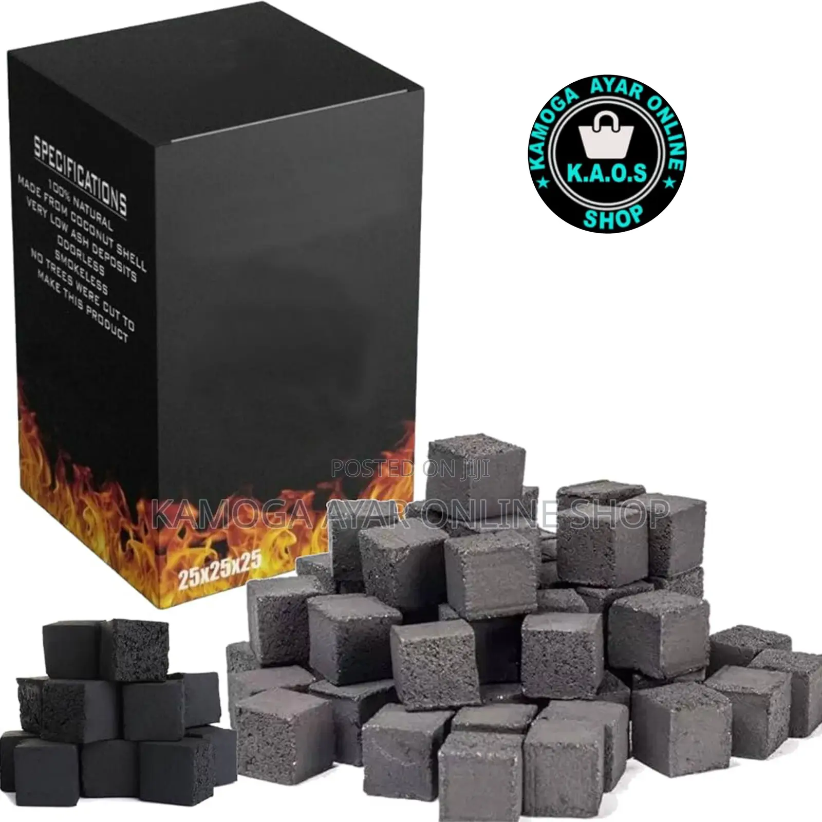 Shisha King Coconut Coal/Charcoal/Briquettes