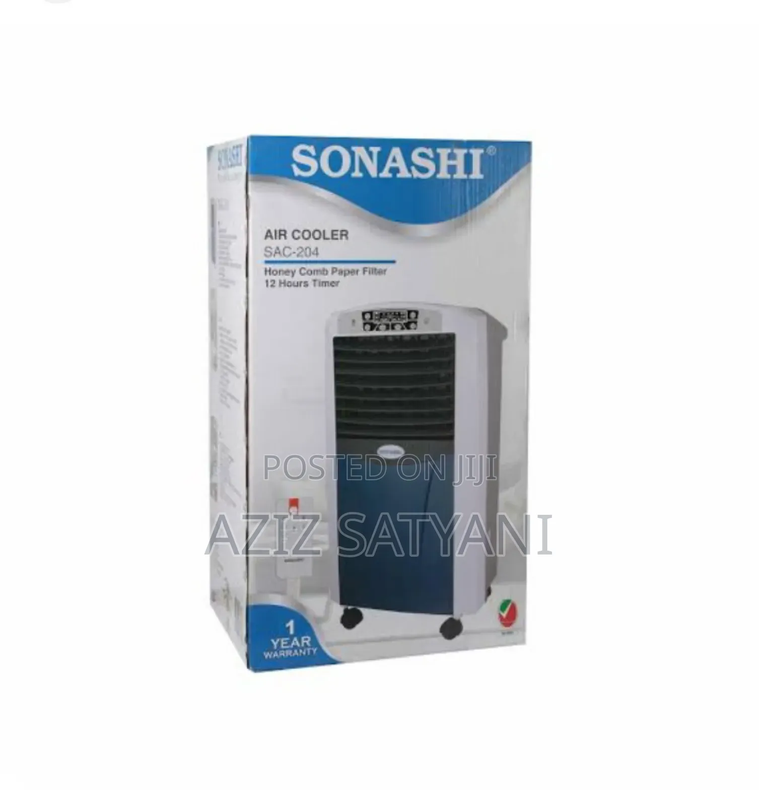Sonashi Air Cooler With Remote Control SAC-204