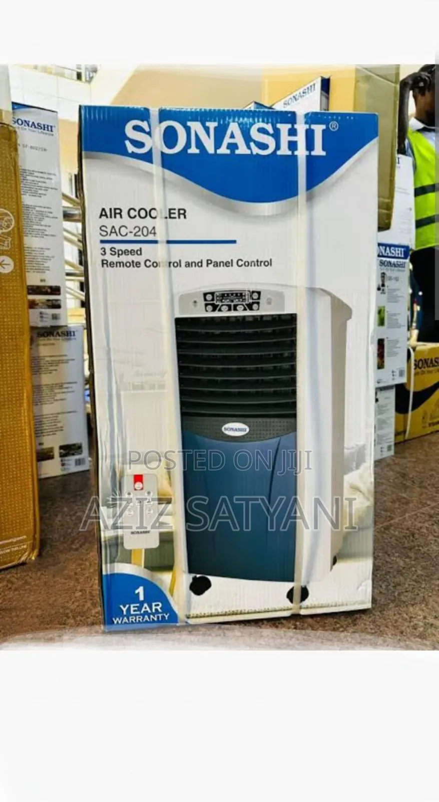 Sonashi Air Cooler With Remote Control SAC-204