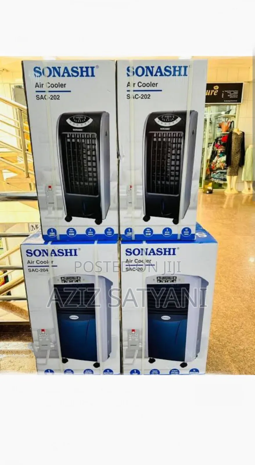 Sonashi Air Cooler With Remote Control SAC-204