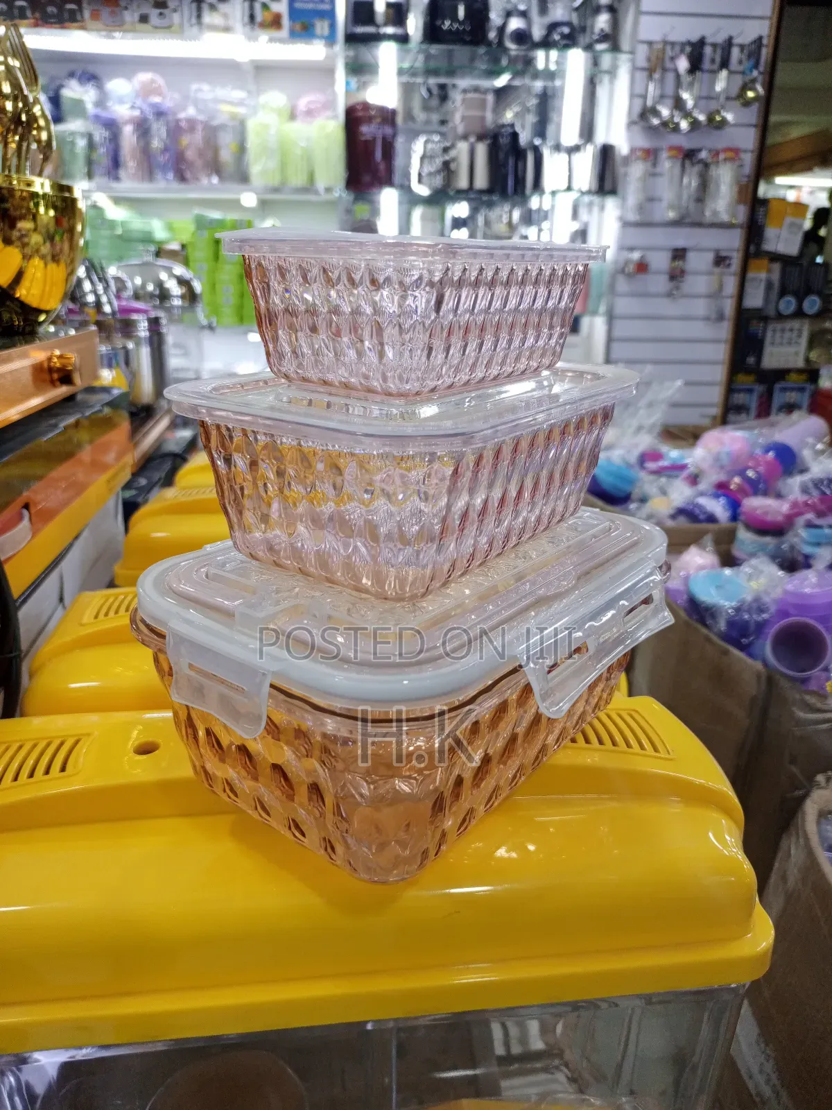 3-Piece Melamine Storage Containers