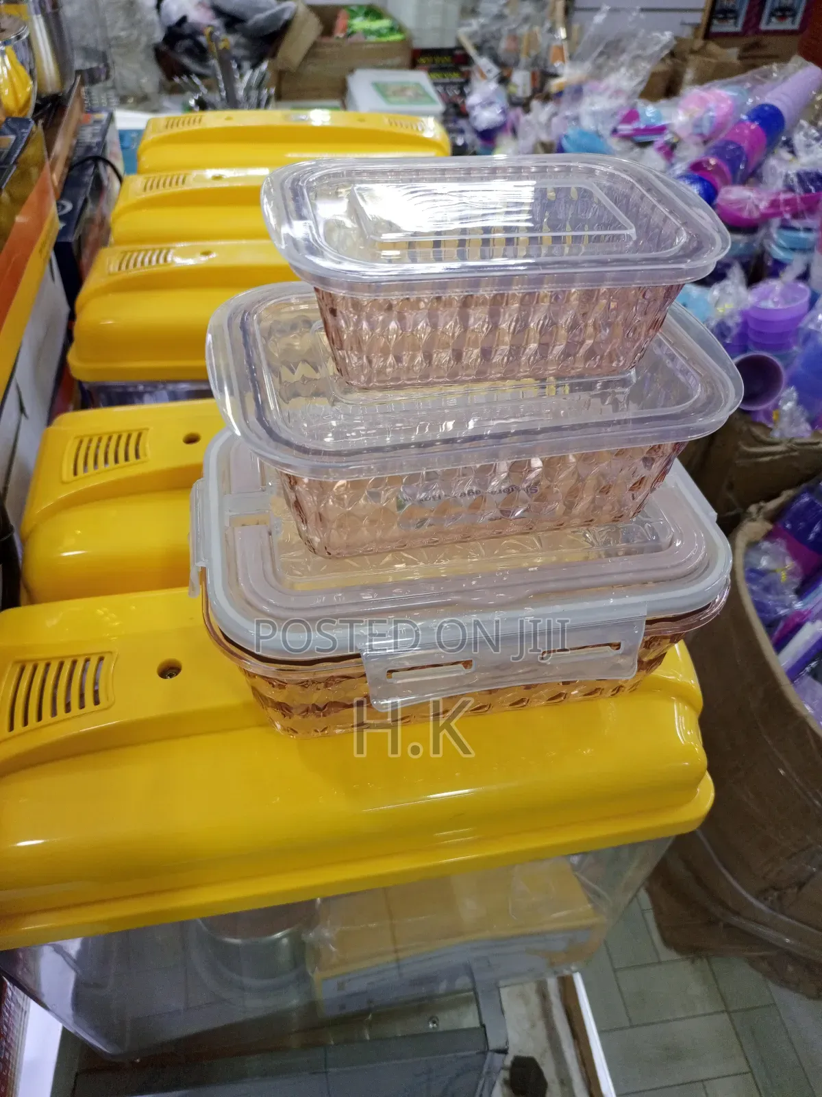 3-Piece Melamine Storage Containers