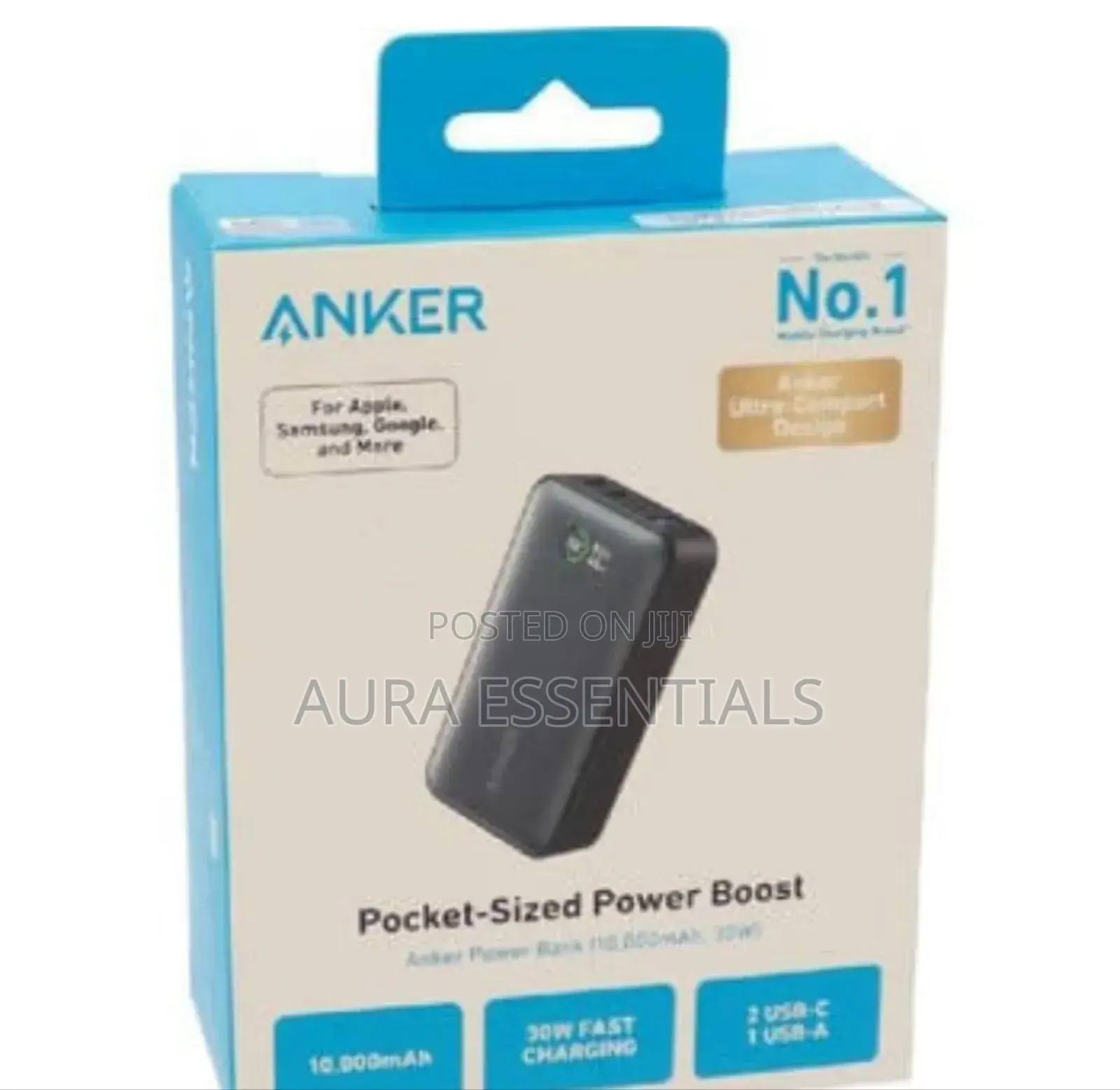 Anker Pocket Sized Power Boost 10,000mah (30W)