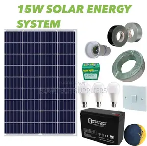 15W Solar System Full Kit / Comm