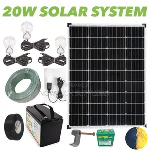 20W Solar System Full Kit / Perek