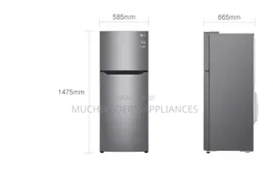 LG GL-C252SLBB 234(L) Top Freezer,Compressor, Multi Air Flow