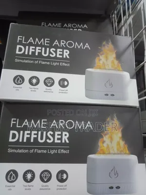 Flame Aroma Diffuser White