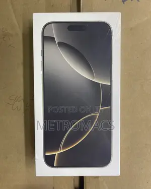 New Apple iPhone 16 Pro Max 256 GB Silver