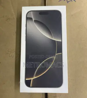 New Apple iPhone 16 Pro Max 256 GB Silver