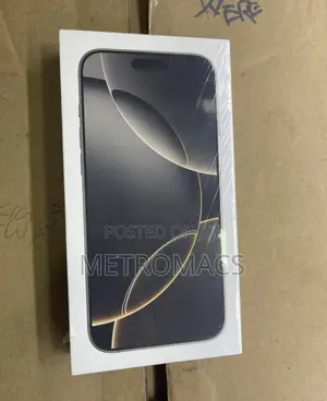 New Apple iPhone 16 Pro Max 256 GB Silver