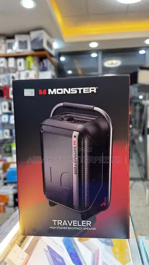 Monster Traveler With 2 Microphones Bluetooth Speakers
