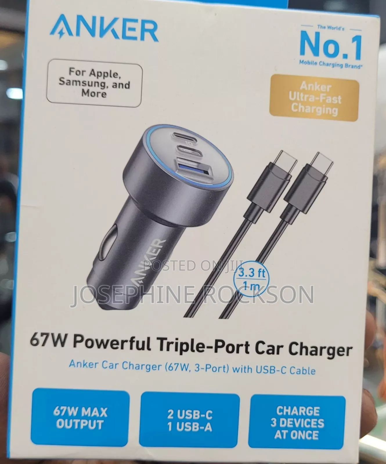 Anker Super Fast Car Adapter