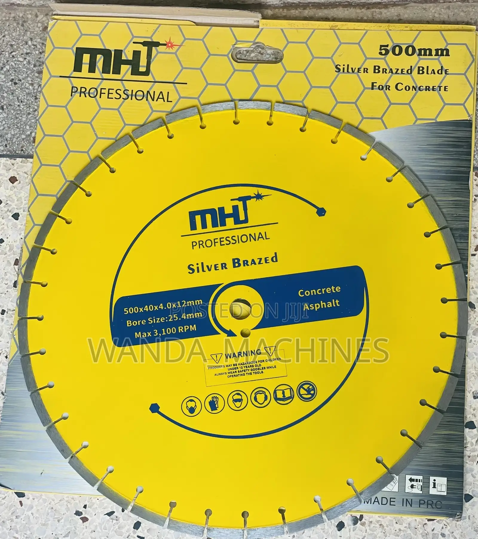 MHT Concrete Cutting Discs 9inch