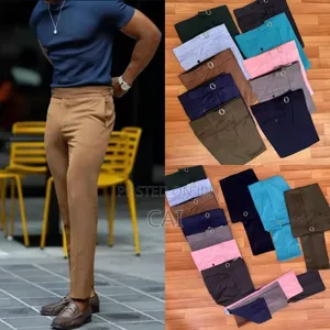 Fashionable Beltless Pants