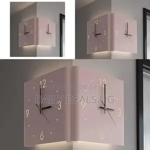 Double Sided Mounted Clock