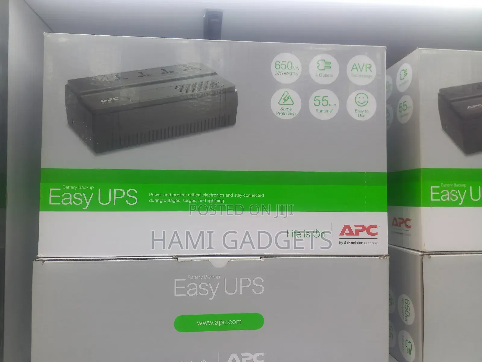 APC UPS 650va (375watts)