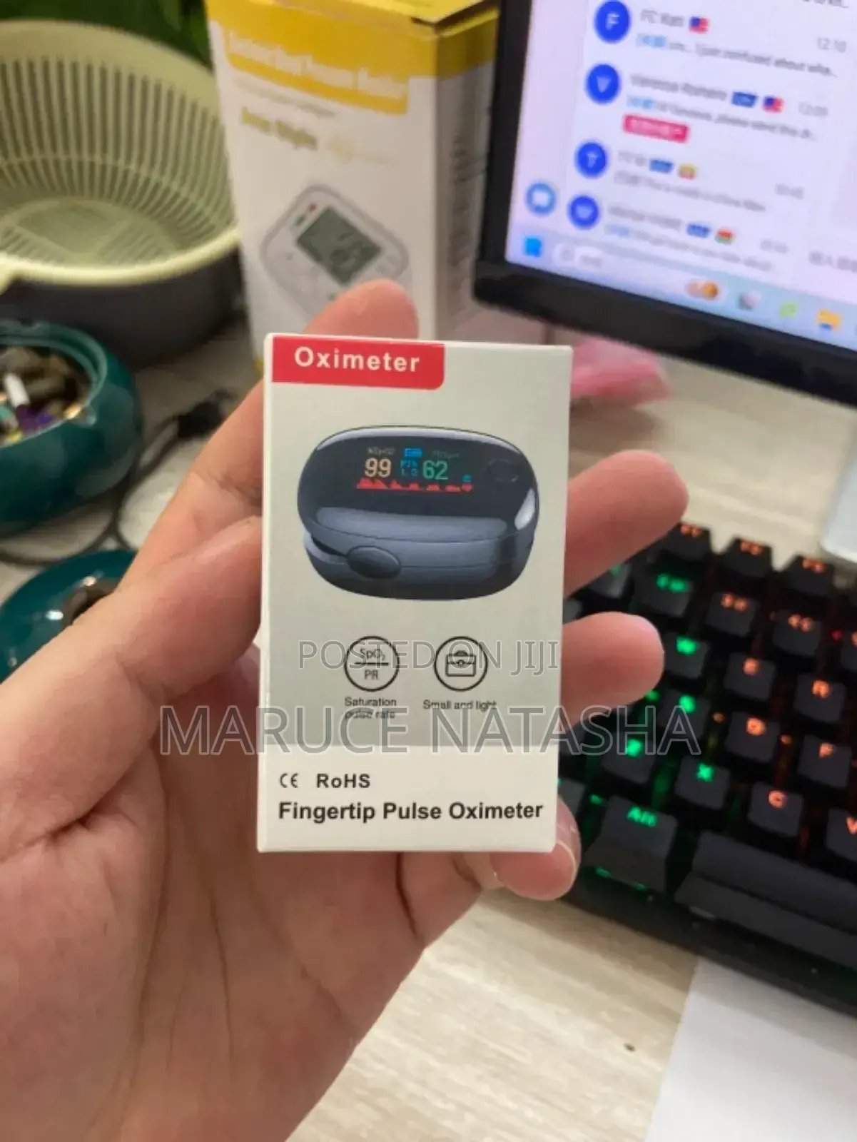 Finger Tip Pulse Oximeter