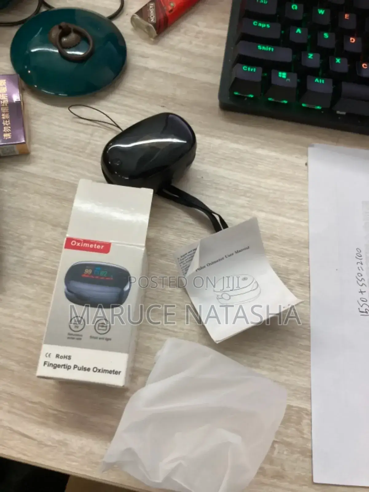Finger Tip Pulse Oximeter