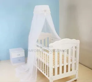 Baby Cot Mosquito Net White