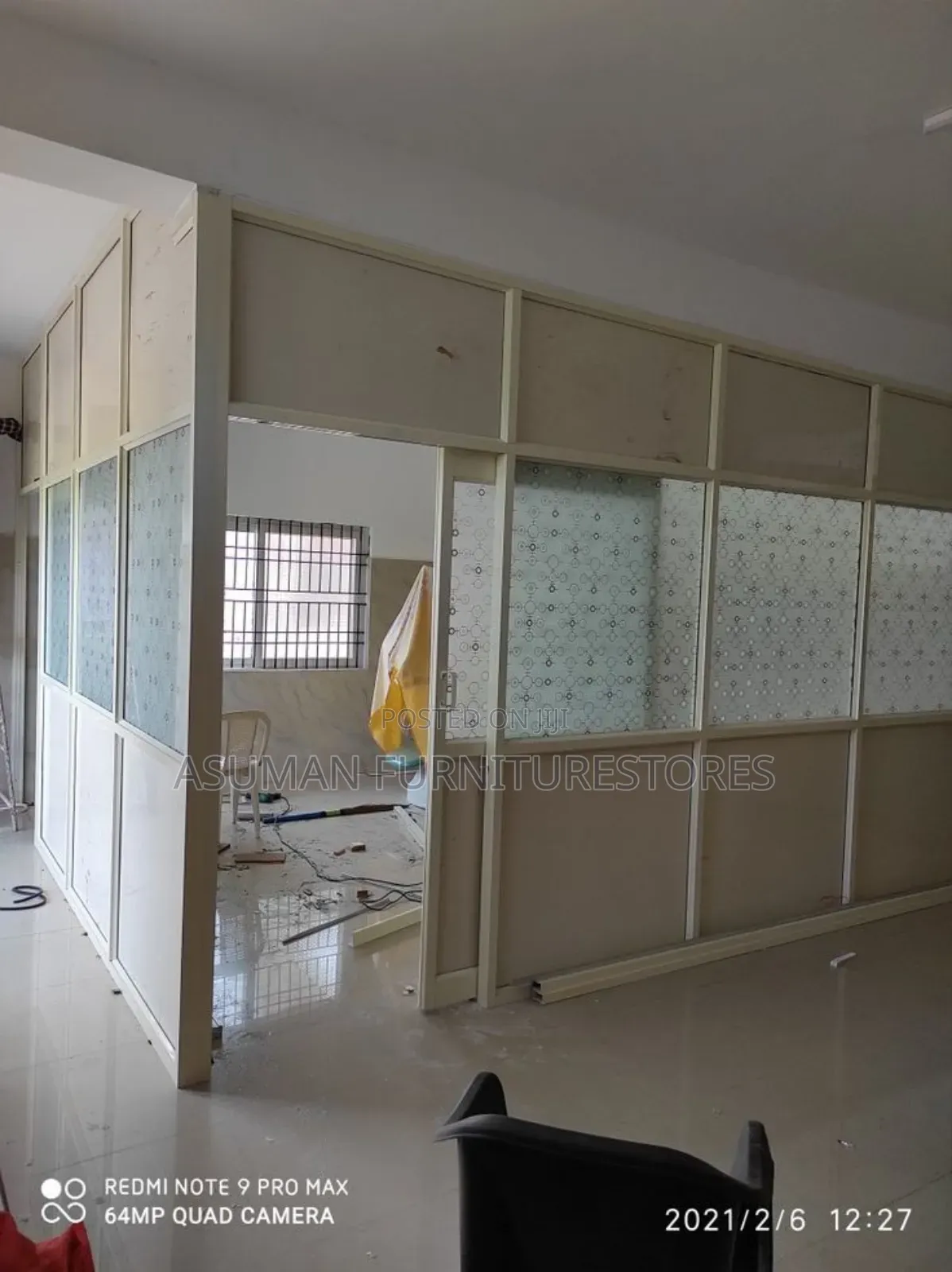 Aluminium Office Partition Masters Call