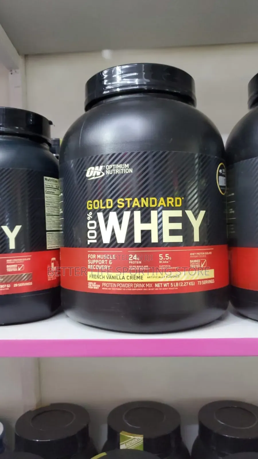 Whey Protein Gold Standard 5 Lb 74 Servings