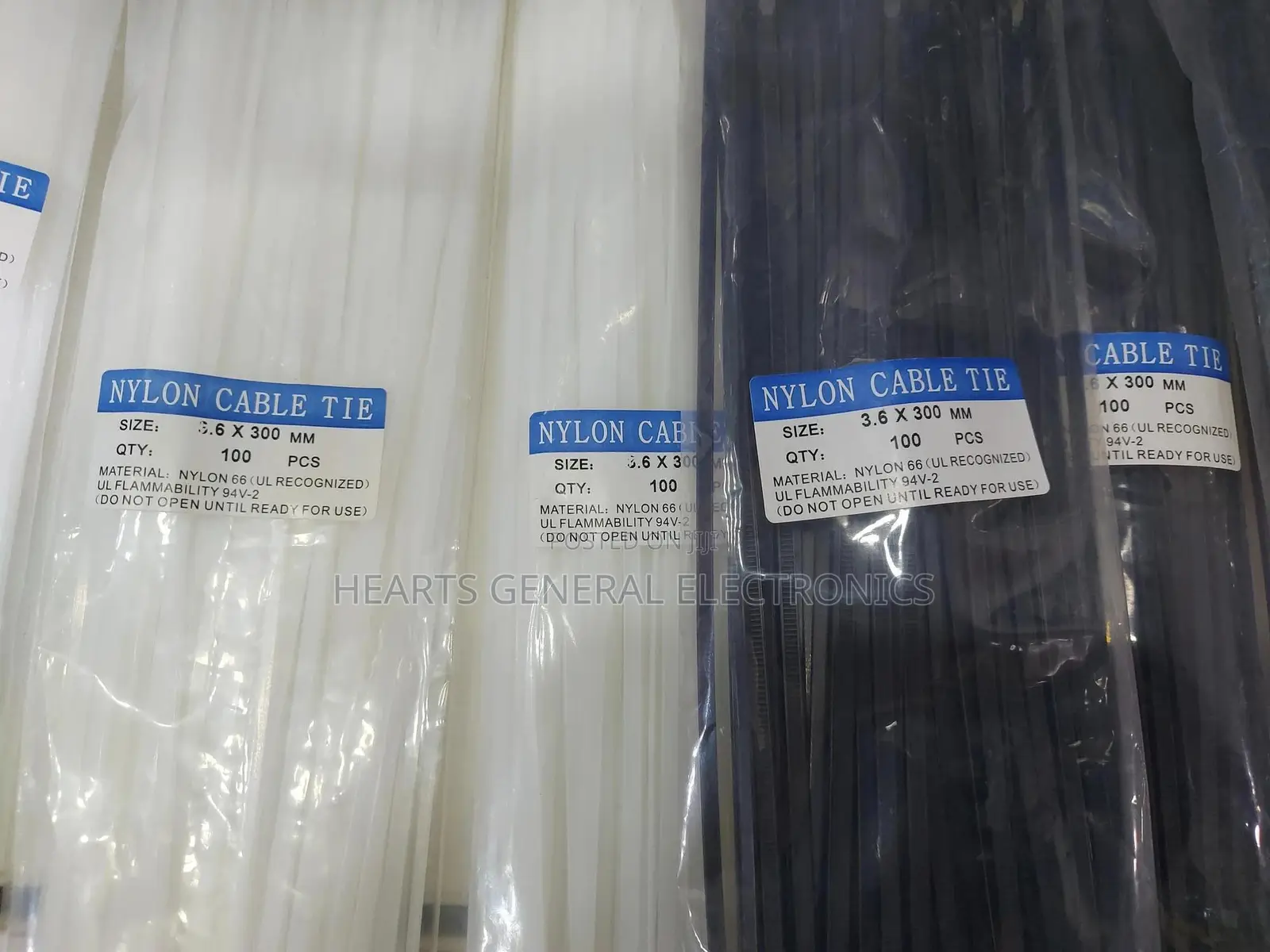 Nylon Cable Tie 3.6x300mm