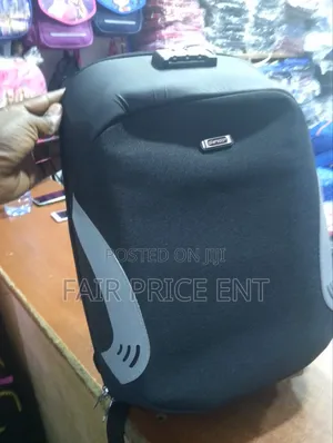Classy VIP Original Laptop Backpack Bag.( Black)