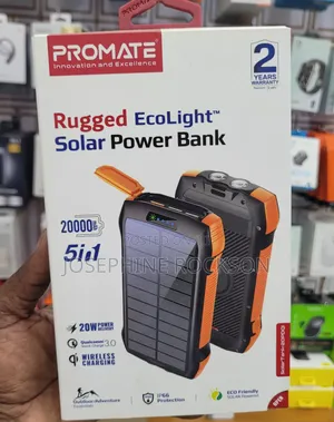 Primate 5in 1 20000mah Solar Powerbank