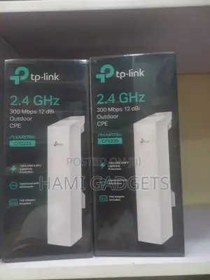 Tp-Link Outdoor Cpe220 2.4ghz 300mbps 12 Dbi