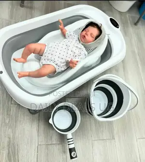Plastic Bath Tub Set
