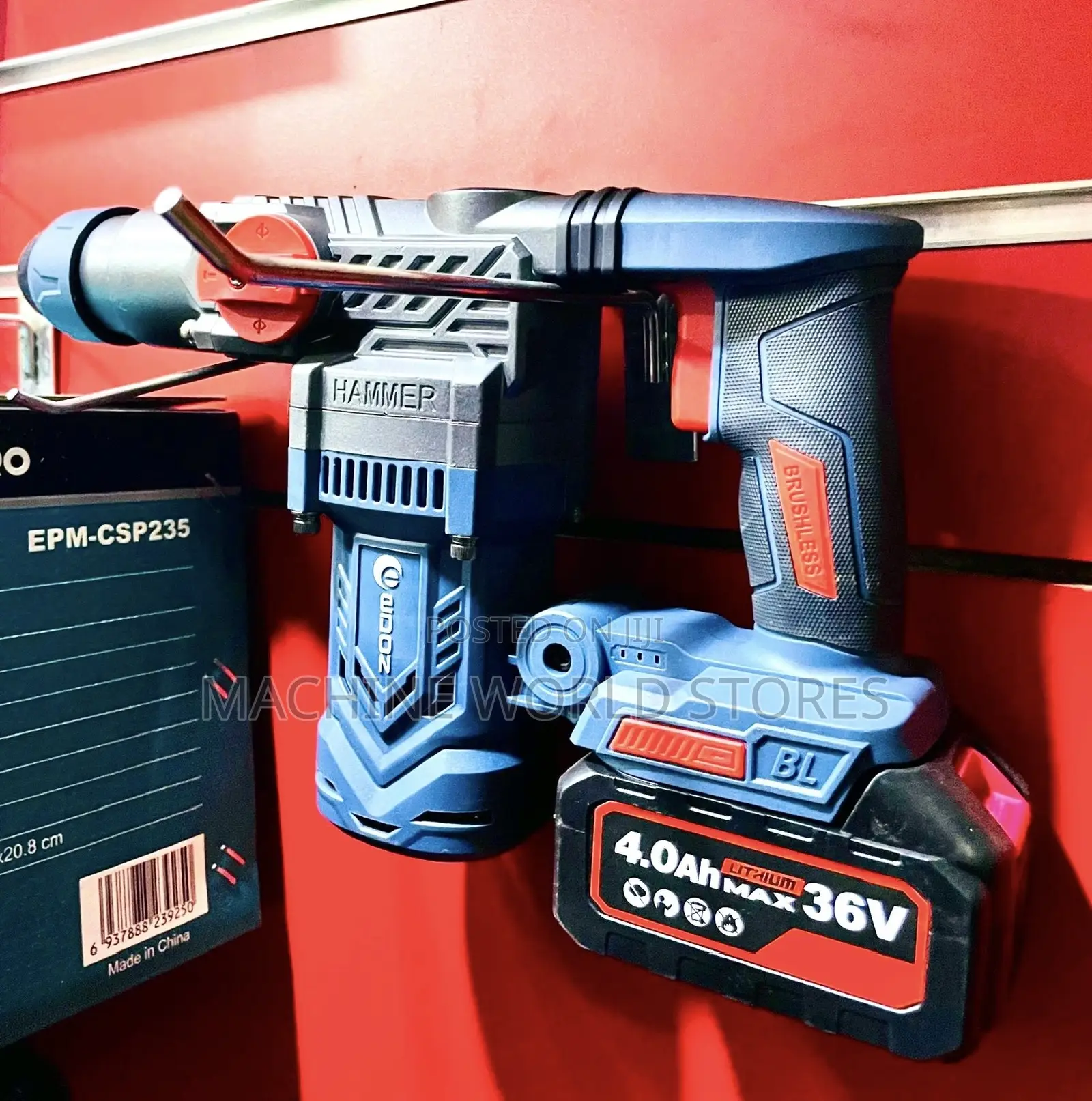 Rechargeable Hammer Drill Edon Promax 36V