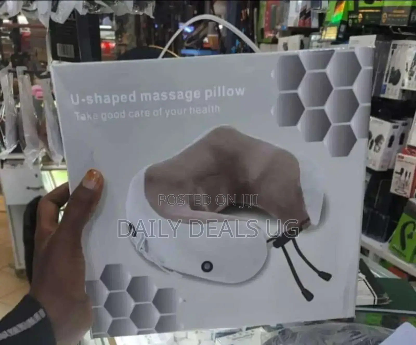 Rechargeable U Shaped Massager Pillow