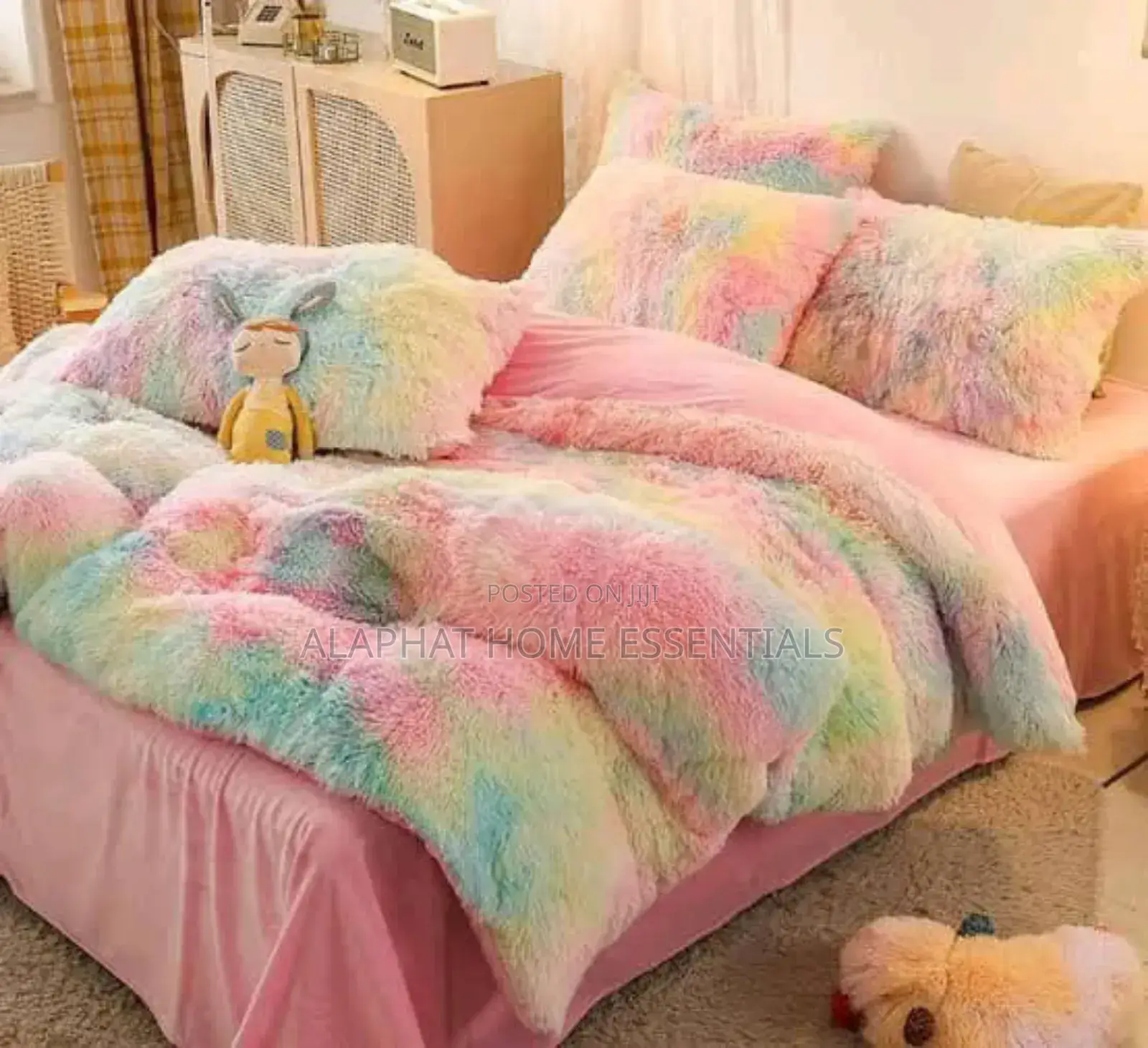 6 Pieces 6*6 Fluffy Duvets