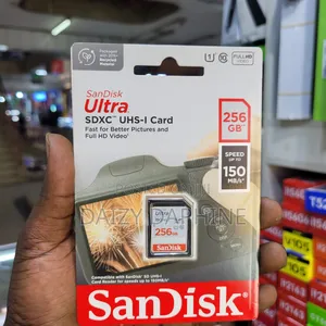 256gb Sandisk SD Card/256gb Ultra SDXC Camera Card