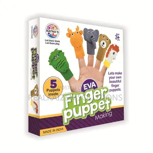 DIY EVA Finger Family Puppet Making Kit for Children
