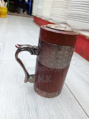 Travel Mug With an Ancient Design