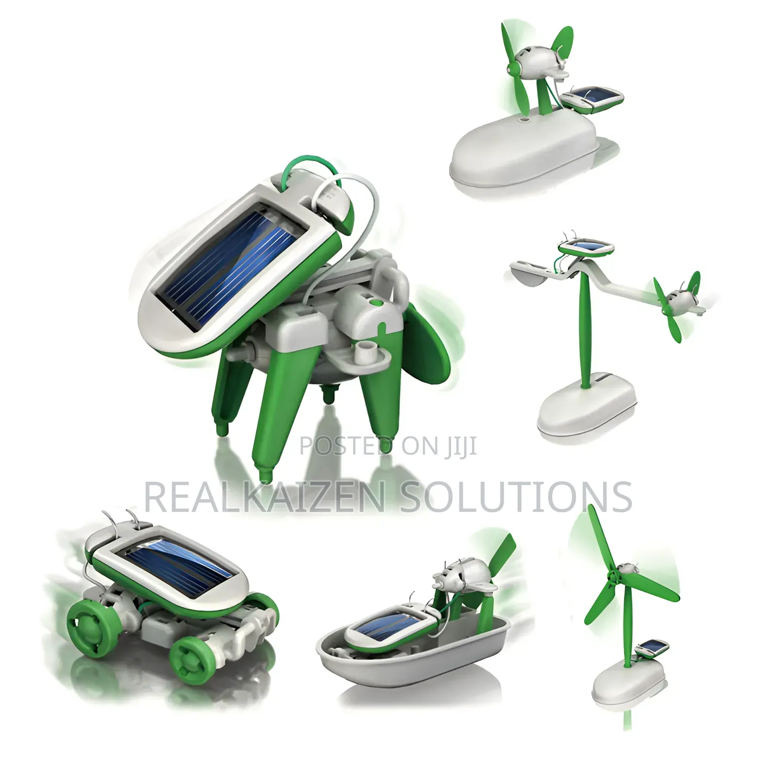 EKTA 6 in 1 Children Educational Robotics Solar DIY Kit