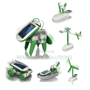 EKTA 6 in 1 Children Educational Robotics Solar DIY Kit