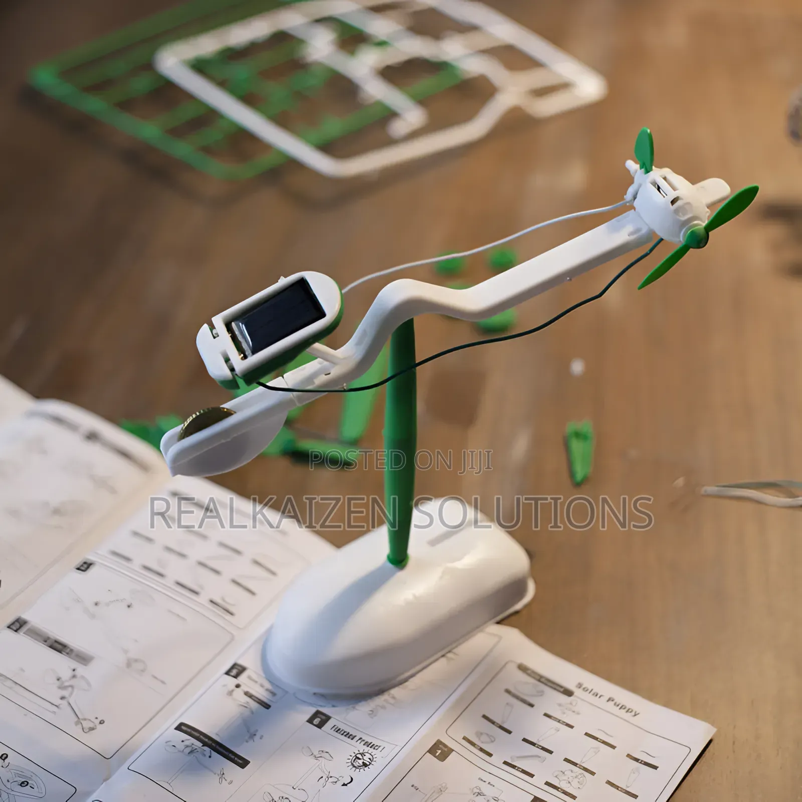 EKTA 6 in 1 Children Educational Robotics Solar DIY Kit